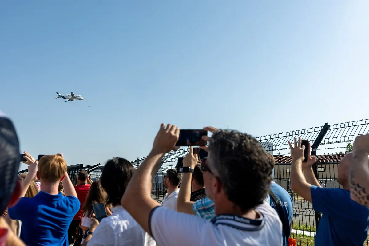 © Airbus SAS 2026; — Airbus Media Centre, réf. 914493 BelugaXL en vol