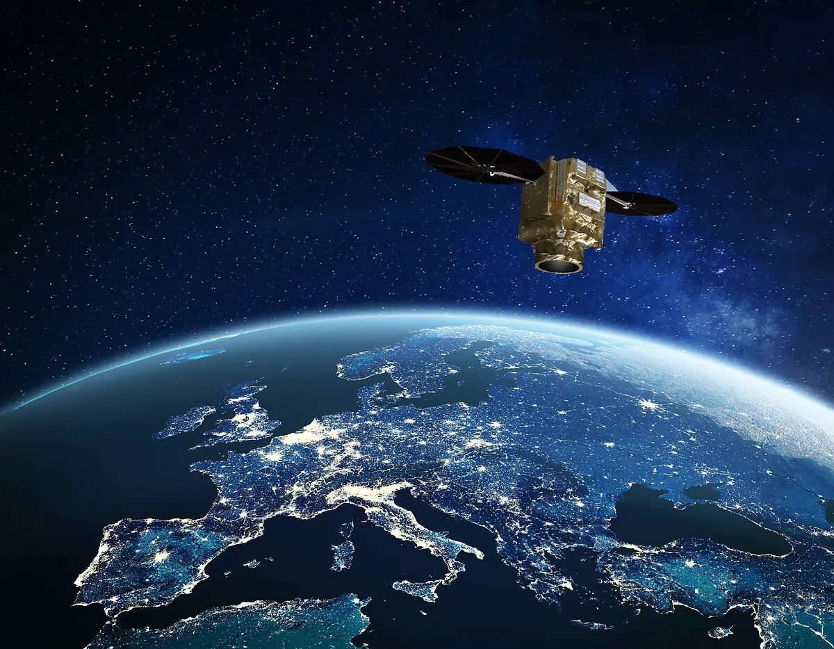 © Nicolas Herrbach — Airbus Media Centre, réf. 664640 satellite Pléiades Neo en orbite