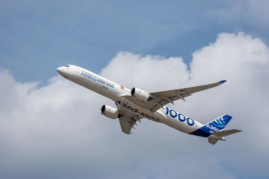 © Airbus SAS 2026 — Airbus Media Centre, réf. 921654 A350 Airbus en vol